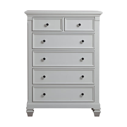 Glendale - 6 Drawer Chest - Pure White