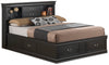 Louis Phillipe - Full Storage Bed - Black