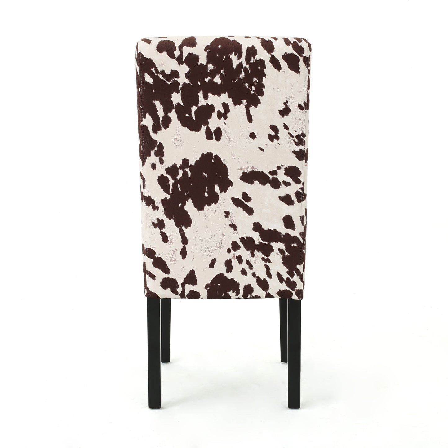 Modern Velvet Dining Chair (Set of 2) With Armless Design - Beige
