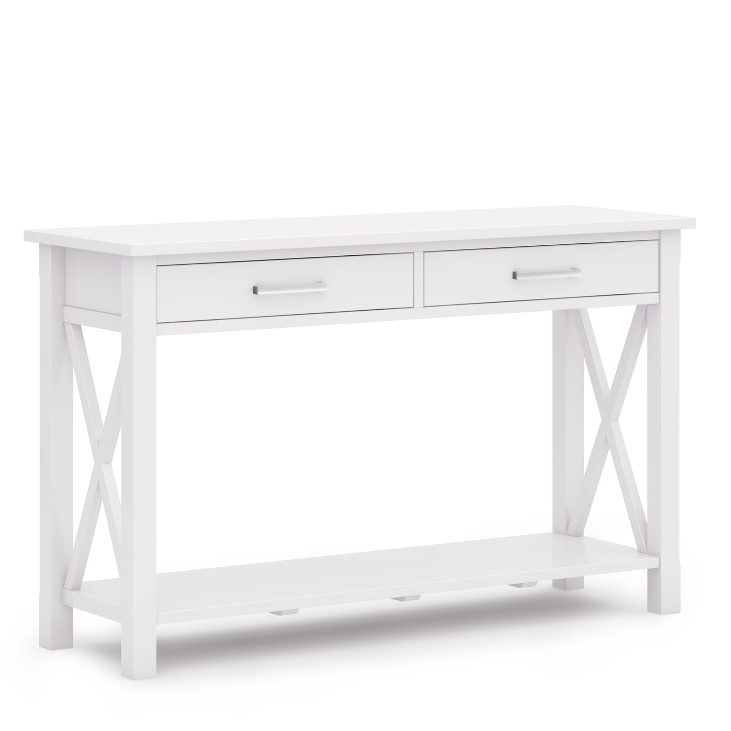 Kitchener - Console Sofa Table - White