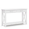 Kitchener - Console Sofa Table - White