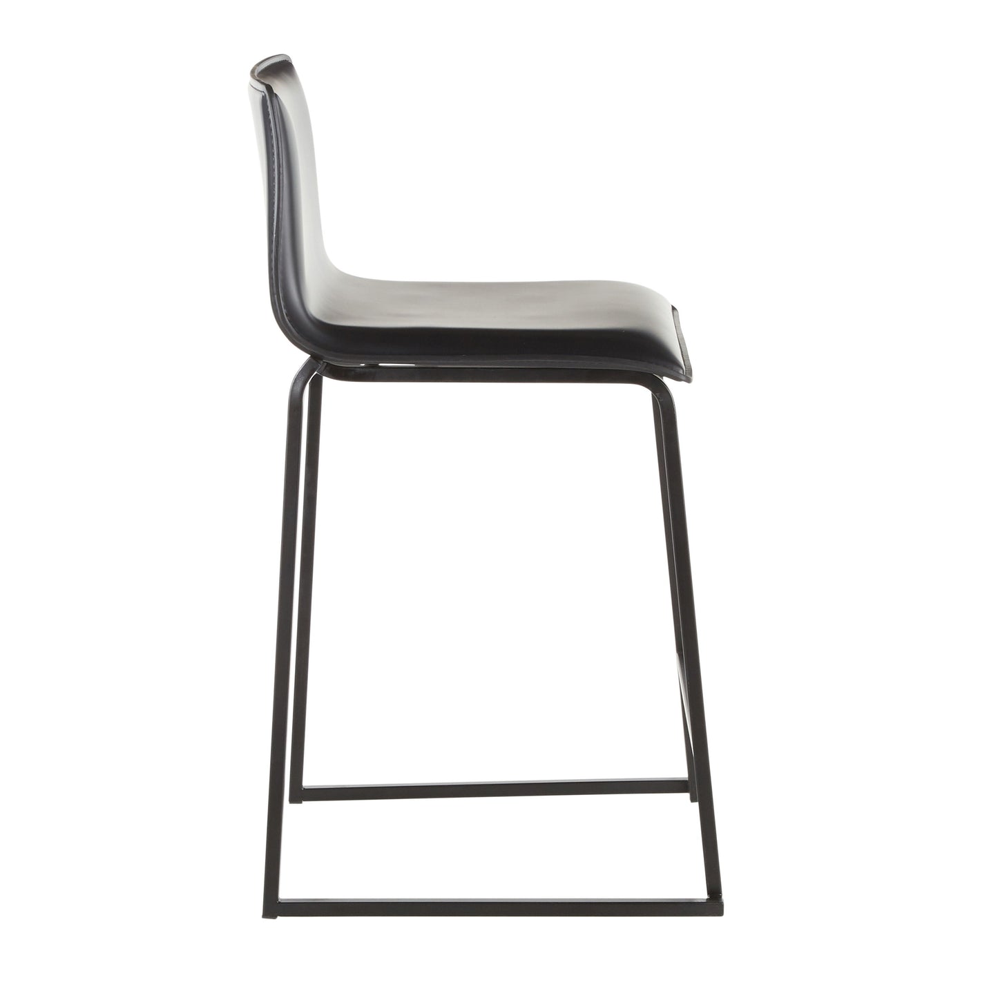 Mara - Contemporary, Counter Stool (Set of 2) - Black