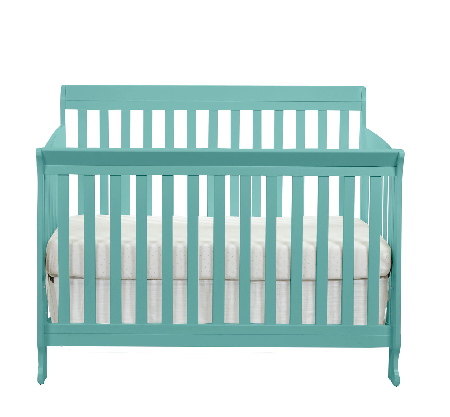 Riley - 4 In 1 Convertible Crib - Turquoise