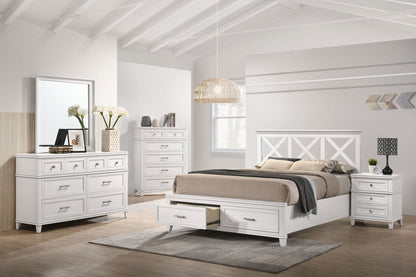 5 Drawer Chest - White