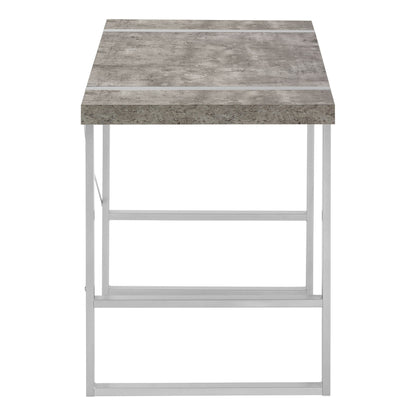 Computer Desk For Home Office, Laptop, Contemporary And Modern - Gray