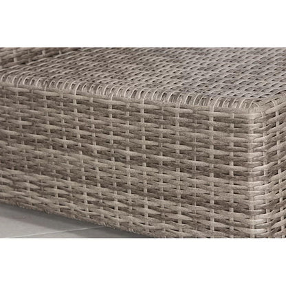 Stylish 4 Person Sofa Seating Group With Cushions Perfect For Outdoor Gatherings - Gray Mix
