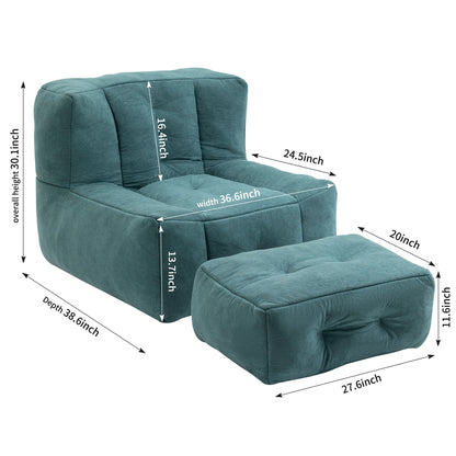 Super Soft Sofa Chair With Memory Foam - Green