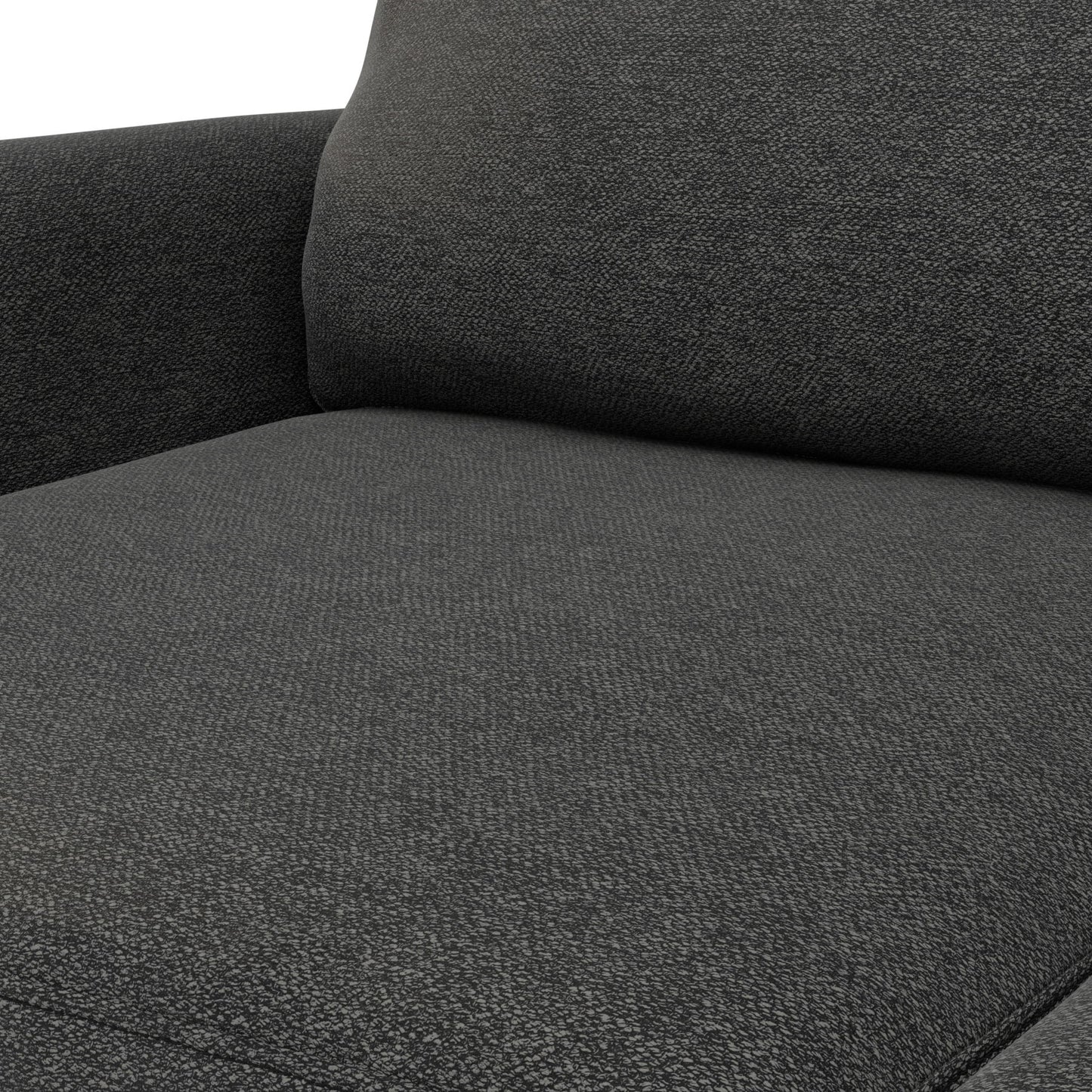 Livingston - Upholstered Sofa - Charcoal Gray