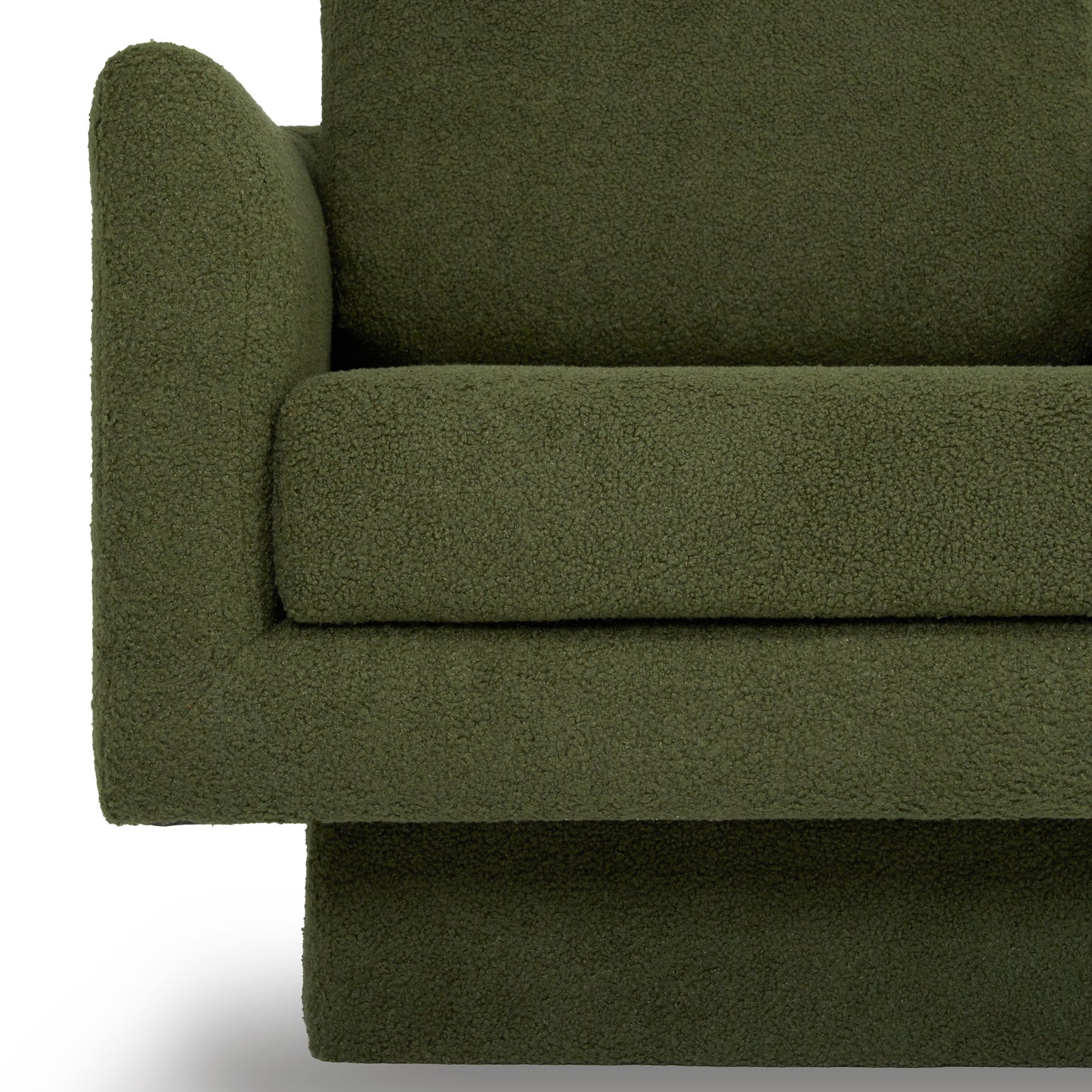 360ÔøΩÔøΩÔøΩÔøΩÔøΩÔøΩÔøΩÔøΩÔøΩÔøΩÔøΩÔøΩÔøΩÔøΩÔøΩ Modern Swivel Accent Chair Round Armchair, Thick Padded Single Lounge Sofa Upholstered Comfy - Green
