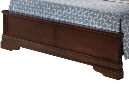 Full Bed Charming Traditional - Cappuccino