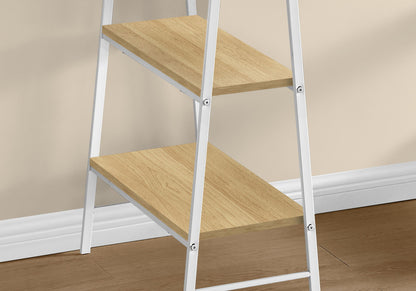 Computer Desk For Home Office, Laptop, Storage Shelves, Contemporary & Modern - Natural