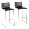 Mara - Contemporary, Barstool (Set of 2) - Black