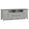 Amherst - Wide TV Media Stand - Fog Gray