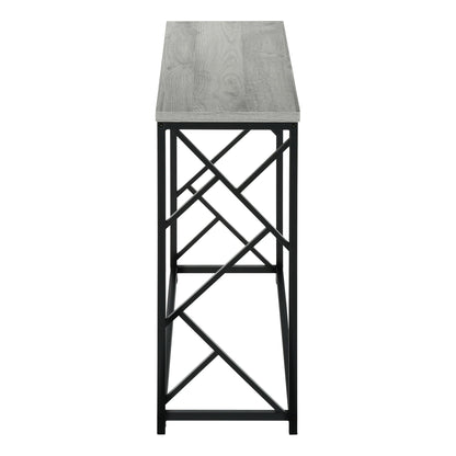 Accent Console Table For Entryway, Contemporary And Modern - Gray