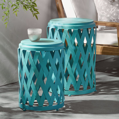 Selen - Side Table - Teal