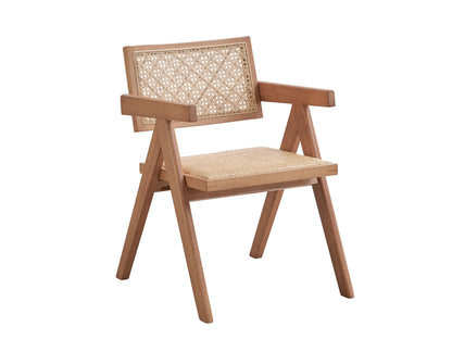 Valentina - 6 Piece Patio Furniture Set - Rattan / Natural