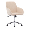Adjustable Office Chair, Home Bedroom, Ergonomic Swivel Chair, Backrest Seat, Comfortable For Long Sitting - Khaki
