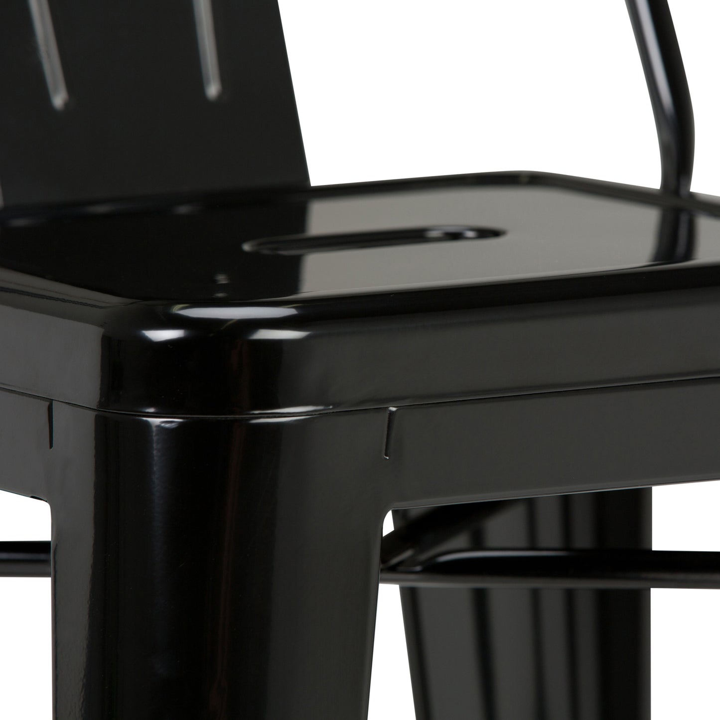 Rayne - Metal Bar Stool (Set of 2) - Black
