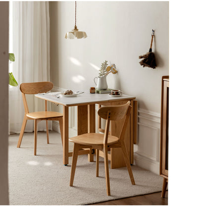 Simple Dining Chair, Solid Chair Table For Living Room Chair - Natural
