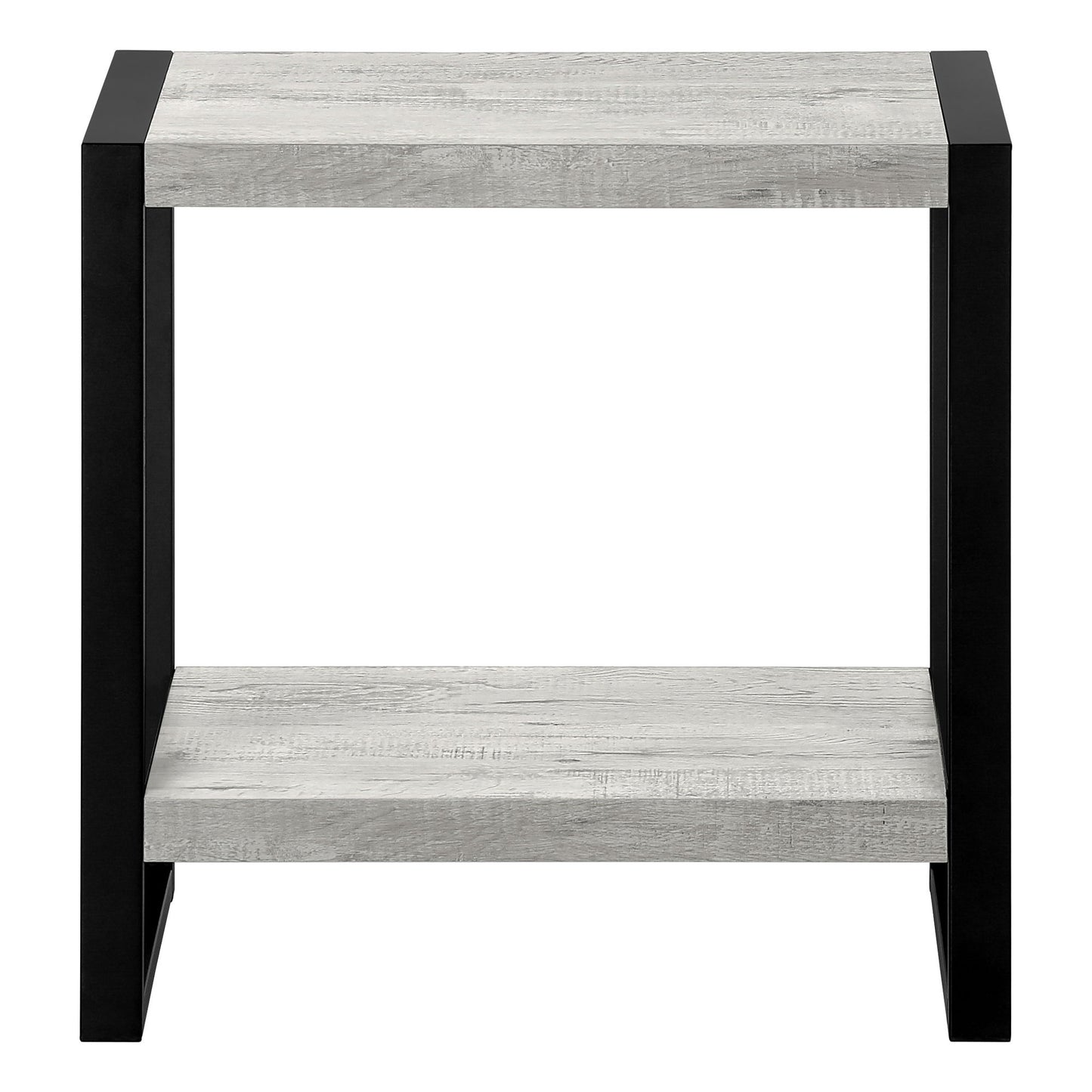 Accent Table, Side Industrial - Gray