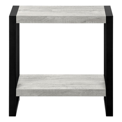 Accent Table, Side Industrial - Gray