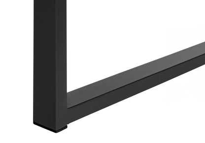 Computer Desk, Home Office, Left, Right Set-Up, Storage Shelves, Work, Laptop, Contemporary, Modern - Black