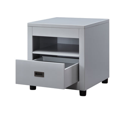 Eleanor - End Table - Dove Gray