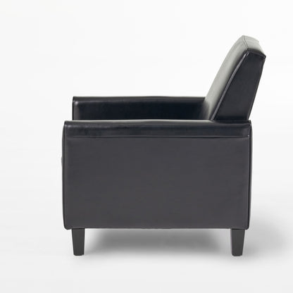 Push Back Chair For Elegant Home - Black