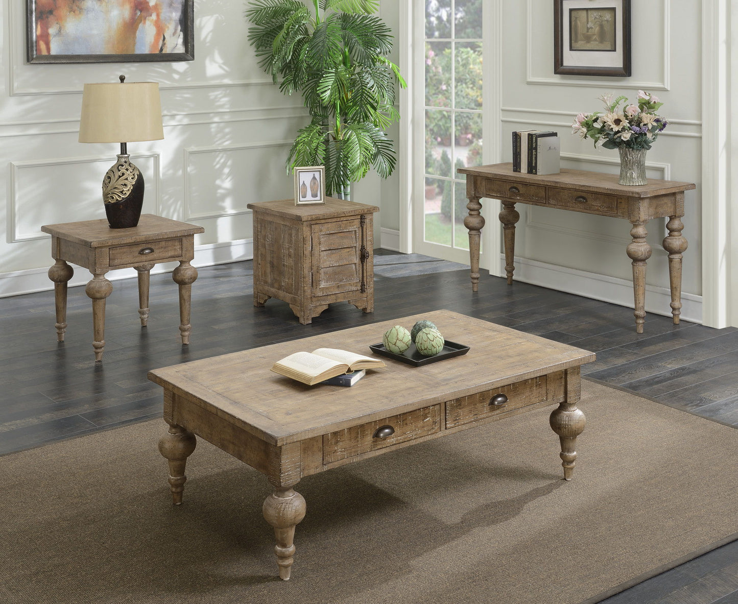 Ludin - Sofa Table - Taupe