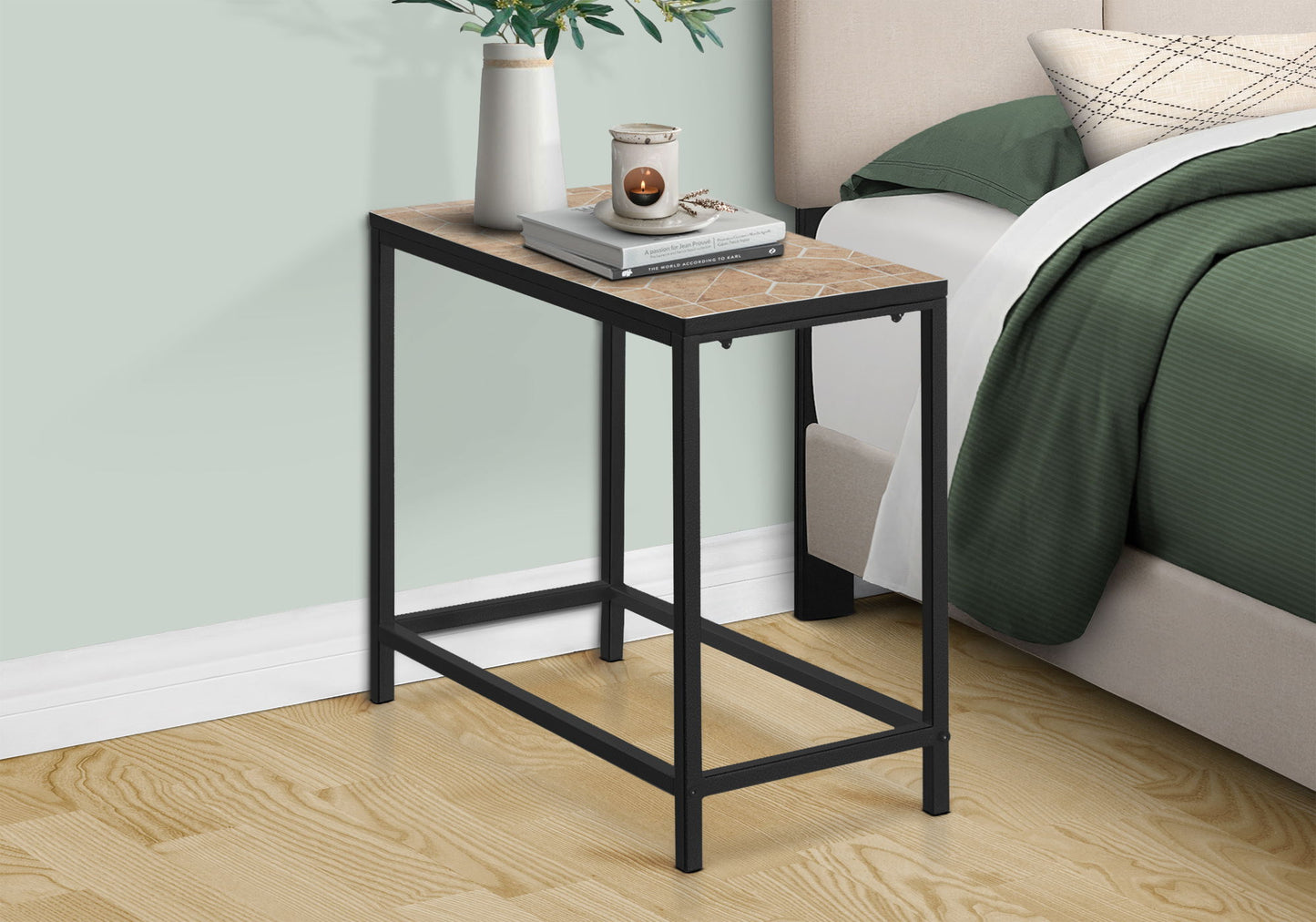 Accent Table, Side, Transitional - Brown