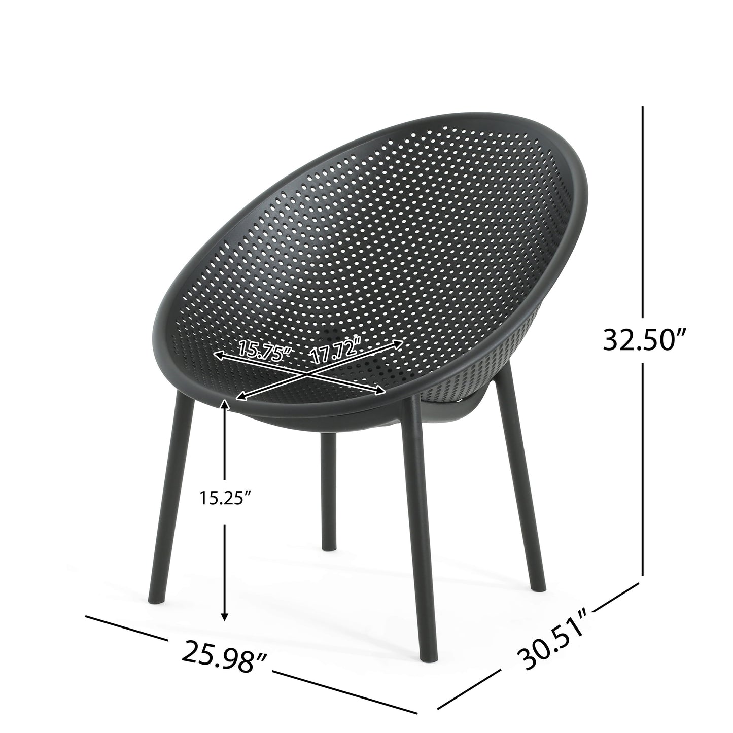 Gable - Accent Chair (Set of 2) - Black