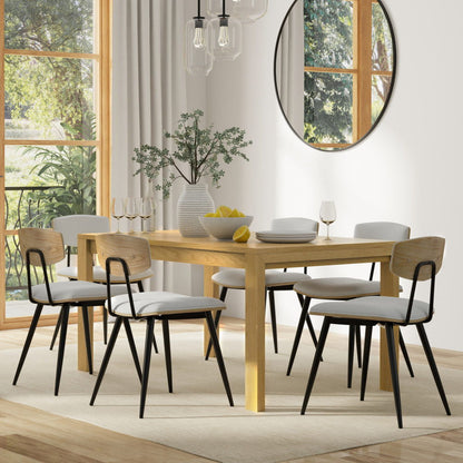 Wilson - Dining Table - Oak Veneer