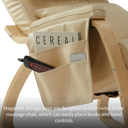 Massage Comfortable Relax Rocking Chair - Cream