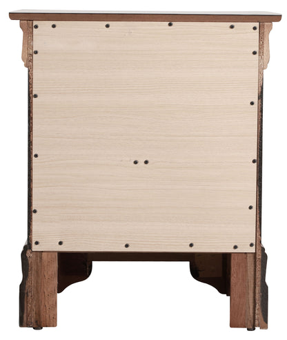 Louis Phillipe - Traditional Style Nightstand - Cappuccino