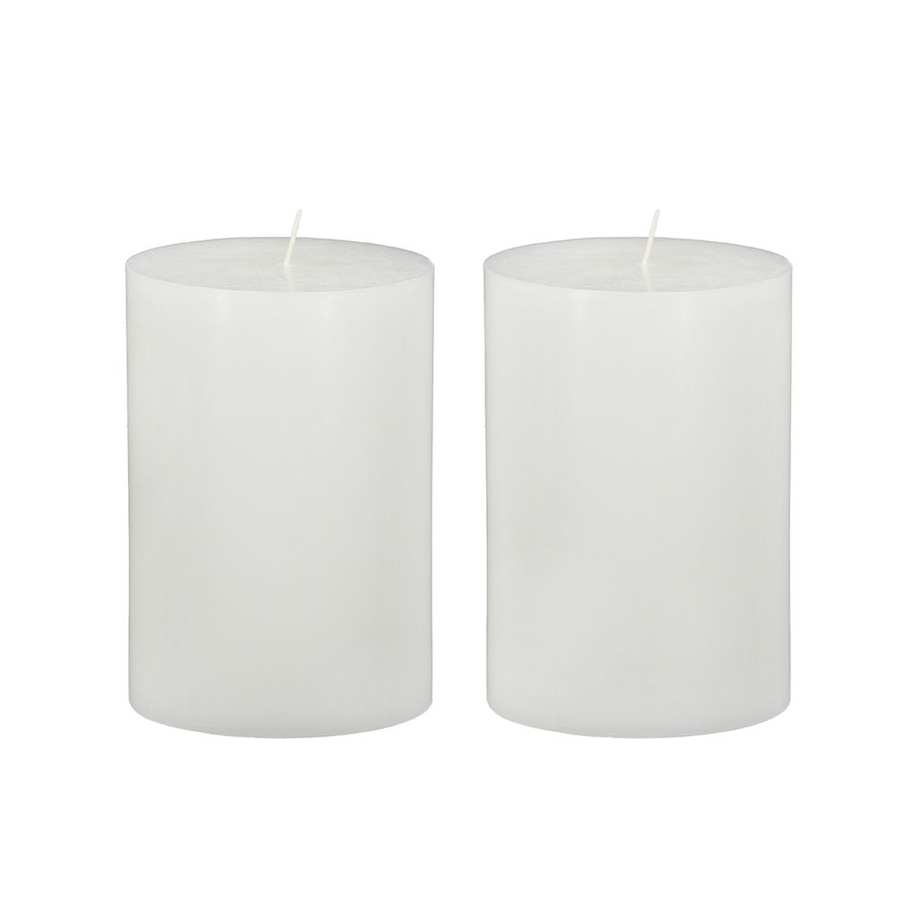 Unscented Soy Wax Candle (Set of 2) - White