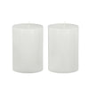 Unscented Soy Wax Candle (Set of 2) - White