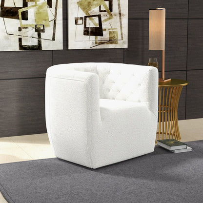 Delaney - Swivel Chair - Fabric - Beige