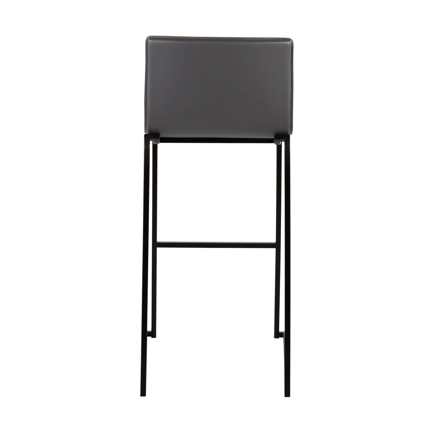 Mara - Contemporary Barstool (Set of 2) - Black / Gray