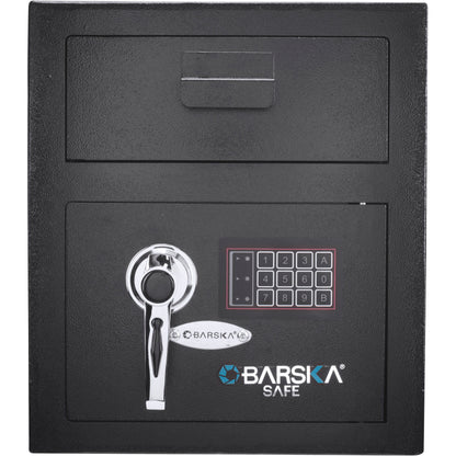 0 72 Cu Ft Keypad Depository Safe - Black