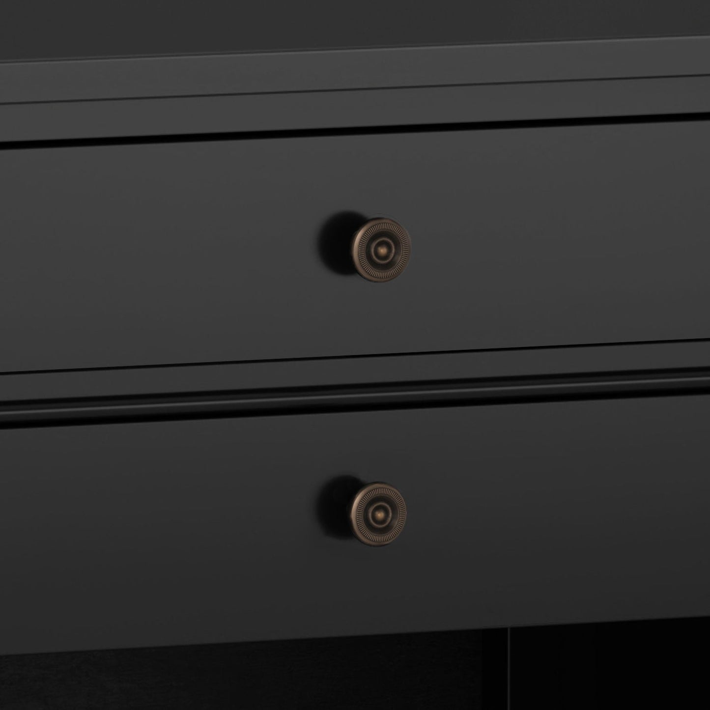 Carlton - Bedside Table - Black