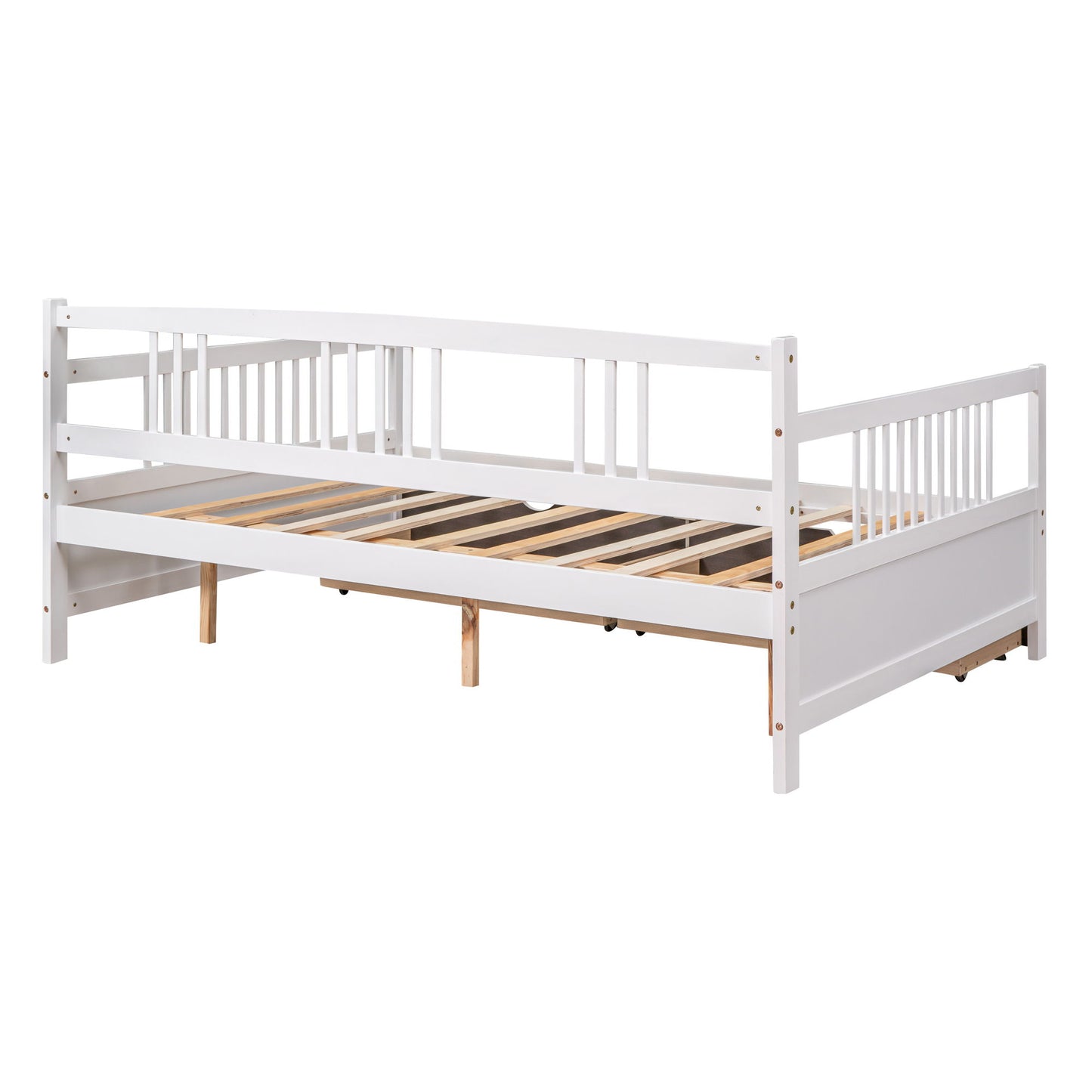 Full Size DayBed With 2 Drawers - White