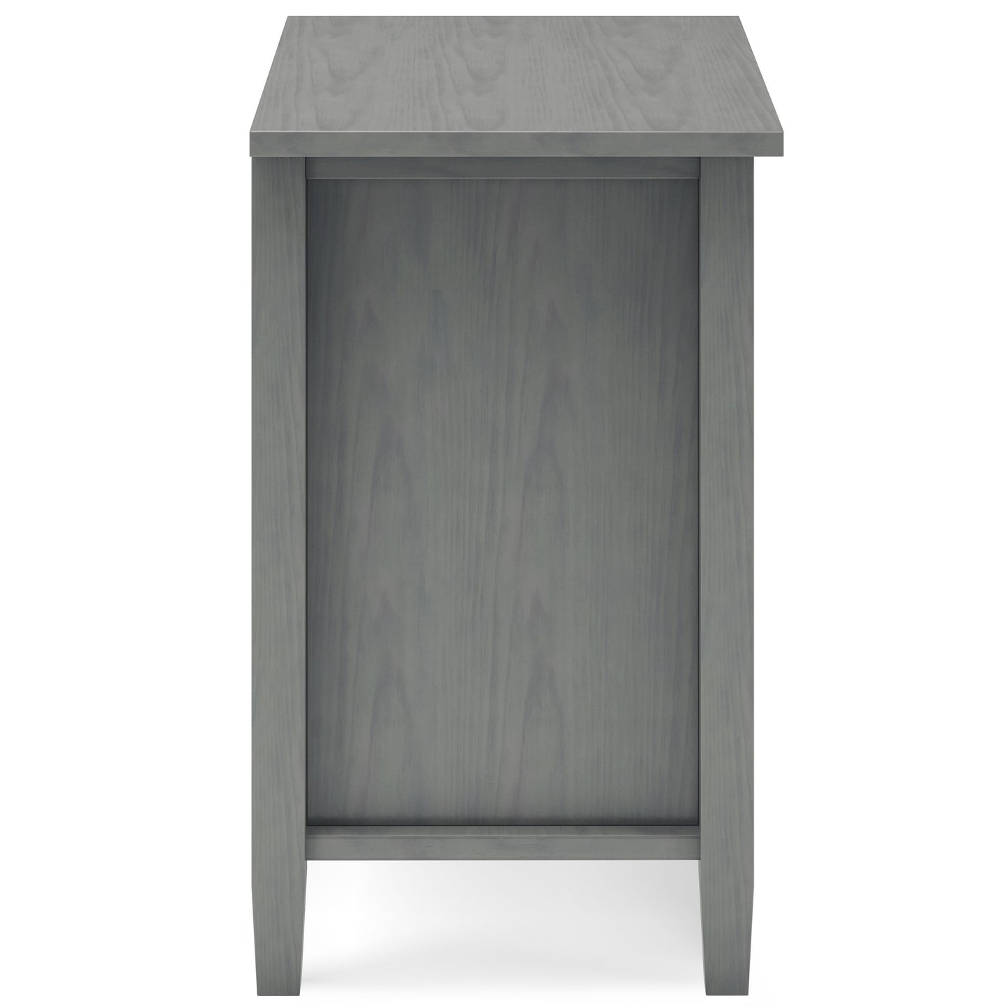 Warm Shaker - Bedside Table - Fog Gray