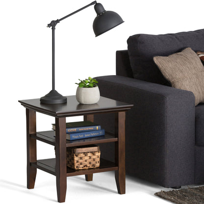 Acadian - End Table - Brunette Brown