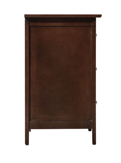 Daniel - Transitional Nightstand - Cappuccino