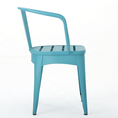 Yearn - 3 Piece Bistro Set With Table And 2 Chairs - Blue