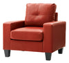 Club Chair - Red