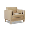 Knox - Modern Farmhouse Arm Chair - Fawn Brown