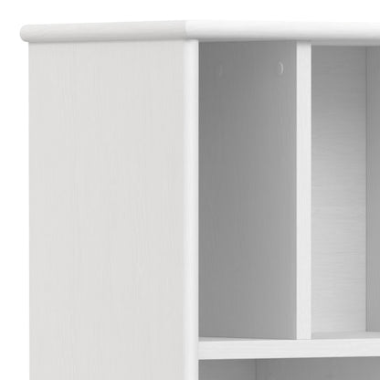 Draper - Mid Century Bookcase And Storage Unit - White