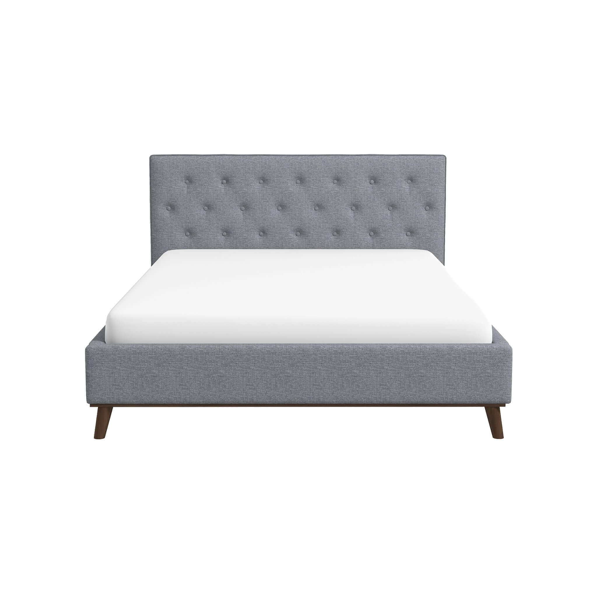 Graceville - King Size Platform Bed - Gray