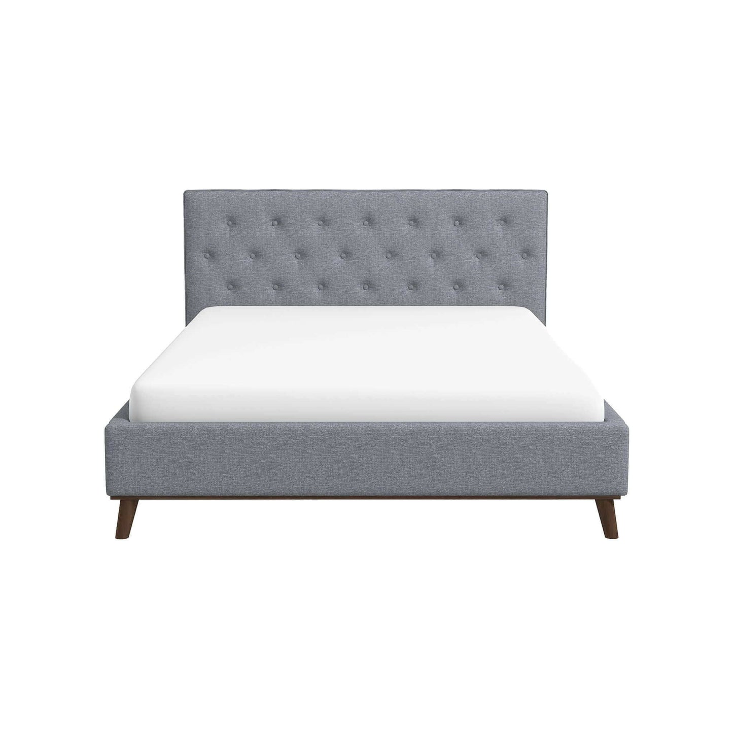 Graceville - King Size Platform Bed - Gray
